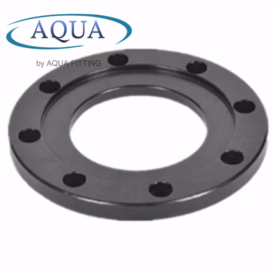 Flangia per tubo a faccia piatta in acciaio al carbonio ASME/ANSI/DIN/GOST/BS En 150#-2500